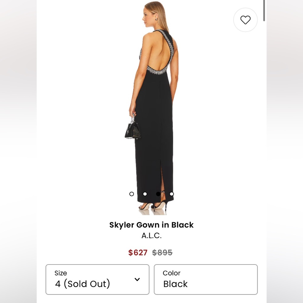 A.L.C.
Skyler Embellished Cutout Dress - Picture 10 of 10